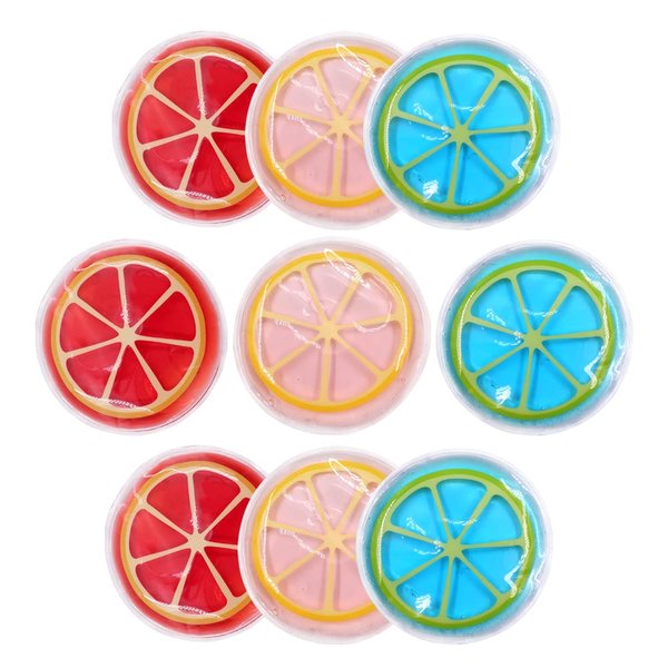 Reusable Gel Eye Pad, Cooling Eye Pads Reusable Small Ice Pack Under Eye Patches, Eye Hot Cold Treatment Pack for Redness, Pain Relief and Eye Relax (Watermelon)