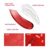 WALULAN Double-ended Lip Oil,Matte Lip Gloss, Waterproof Sweatproof Lipstick Sealer,Lip Glow Oil,Plumper Clear Hydrating, Lipstick Raincoa