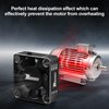 ARRAROWN Motor Cooling Fan 30mm RC Motor Heatsink 28000RPM ESC Cooling Fan for RC Car 1/8 1/10 1/12 Scale 540 550 Brushless Motor (Black+Silver)