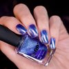 ILNP Shooting Star - Icy Blue Magnetic Shimmer Nail Polish