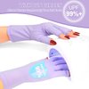 chemotex UV Nail Gloves, Professional UPF50+ Protection UV Gloves for Gel Manicures, Art Skin UV Gloves for Gel Nail Lamp