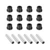 Golf Cart Bushing and Sleeve Kits, Rear Leaf Spring Bushing & Sleeves Kits for EZGO TXT 1994-UP and Club Car DS Models Gas & Electric 1981 + UP, 6 Sleeves and 12 bushings. 1012303 1015583