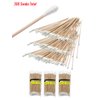 SE 6" Cotton Swabs with Wooden Handles (3 Pack of 100) - CS100-6-3