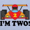 CafePress Racing Car 2Nd Birthday Toddler T Shirt Cute Toddler T-Shirt, 100% Cotton Baby Blue