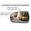 Driver Left Side Mirror Replacement for 2013 2014 2015 2016 2017 2018 2019 2020 Ford Fusion Side Mirror Glass - Side View Heated Convex Mirror with Blind Spot Rear Holder