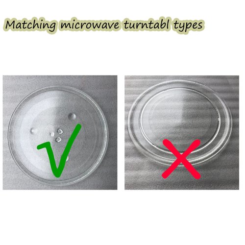 2 PCS Microwave Oven Turntable Coupler Y-Shaped Shaft Holder Glass Tray Guide Support with Port for 1.6cm Height Roller(Color Random)