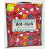 Dot & Dash 3 Piece Kids Twin Sheet Set Childrens (Love)