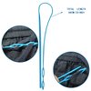 yuntop 1Pcs 23In Flexible Plastic Drawstring Threader Tool, Easy Threader Drawstring Replacement Tool for Jackets Swim Trunks Pants Sweatpants Shorts Hoodies (Blue)