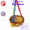 Bonka Bird Toys 1622 Nest Swing Small Parrot Basket Cage Toy Cockatiels, Parakeets, Budgies, and Similar