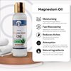 Health and Wisdom Topical Magnesium Oil with Aloe Vera - Pure Magnesium Oil, Magnesium Oil for Feet, Transdermal Magnesium Oil for Bath, Magnesium Massage Oil, Magnesium Chloride Oil - 4 Fl Oz