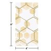 Honeycomb Dinner Napkins, 16 ct