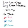 Sanford Expo Dry Erase Marker Sets chisel set of 4
