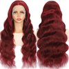 99J Burgundy Lace Front Wigs Human Hair 200 Density 26 Inch 13x4 Body Wave HD Lace Front Wigs Human Hair With Pre Plucked Glueless Red Wig Wine Red Lace Front Wigs