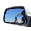 Newest Upgrade Blind Spot Mirror, Ampper 2" Round HD Glass Convex Aluminum Frame Wide Angle Rear View Mirror For All Universal Vehicles Car Suv (Pack Of 2)