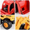 Construction Toys, Friction Powered Excavator Loader Truck Vehicles, Beach Sand Sandbox Toys for 3, 4, 5 Years Old Boys Kids Girls (2 Pack)