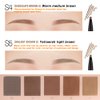 BBIA Last Auto Eyebrow Pencil SLIM 7 Colors – No Sebum Ultra Fine Brow Definer Pencil Retractable Dual-Sided Brush Waterproof Shape & Define & Fill Eye Brow Korean Makeup (01 CHARCOAL SLIM)