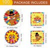 Thanksgiving Turkey Plate Party Supplies Include 50 Plates, 50 Napkins for The Thanksgiving Day Birthday Party Decoration Serves 50