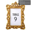 FASHIONCRAFT Picture Frame, Table Number Magnificent Gold Crown 4x6 Frame
