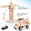 STEM Kits for Kids Ages 8-10 10-12, Wood Building Crafts Kit for Boys 8-12, Model Car Kit, 3D Wooden Puzzles Woodworking Science Projects, Construction Engineering STEM Toys for 8 10 13 12 14 Year Old