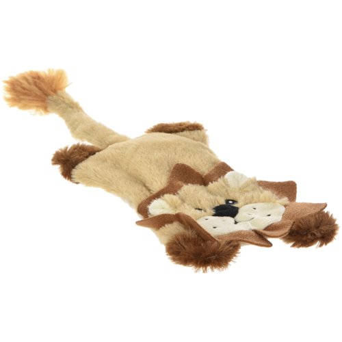 Ethical Skinneeez Flat Cats Assorted 12-Inch Stuffingless Dog Toy