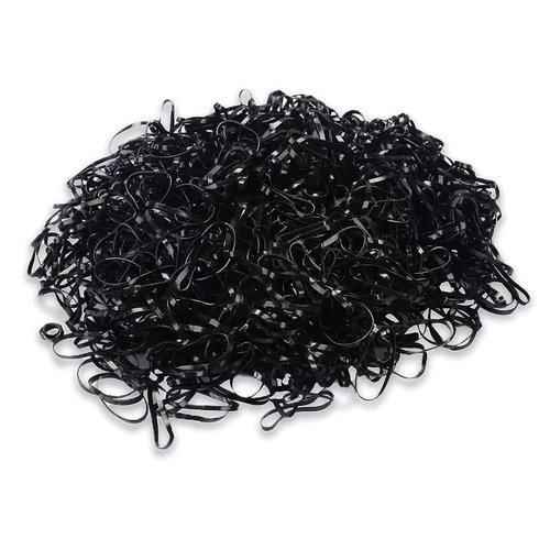 oditton Mini Rubber Bands, 1000PCS Elastic Hair Bands, Soft Hair Ties, for Ponytails Braids Beards, Soft and Strong Hold