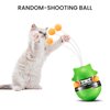 KOOBULL Cat Toys, Interactive Cat Toys, Exercise Tumbler for Indoor Cats, Tower of Tracks Interactive 2-Tier with Exercise Balls, 3-in-1 Tumbler Catnip Toy, Green