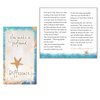 Smiling Wisdom - Bulk 30 Gift Sets - Starfish Story You Make a Difference - Employee Appreciation Mini Greeting Card and Keepsakes - 90+ Pcs (Starfish - Kraft Envelopes)