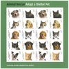 USPS Animal Rescue (Sheet of 20) Postage Stamps 2010 Scott #4451-4460