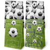 Outego 24 Soccer Party Favor Bags with Stickers Soccer Goodie Bags Soccer Party Favors for Kids Soccer Birthday Party Supplies