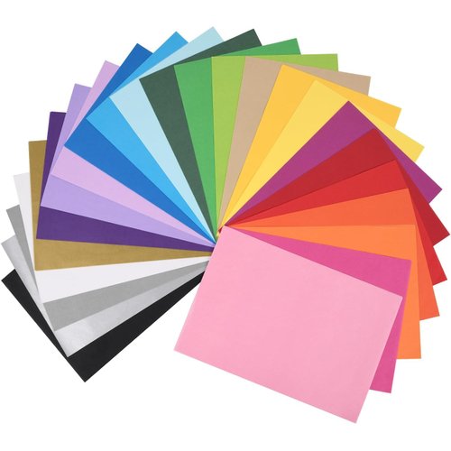 240 Sheets Tissue Paper for Gift Bags, 24 Colored Tissue Paper Bulk for Crafts, 11.5 x 8 inches Craft Tissue Paper for Art Projects, Festival Decorations, DIY Paper Flower Pom Pom