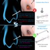 Firstomato 2 PCS Disposable Nose Piercing Gun Self Nose Piercing Kit Piercing Nose Rings Piercer Hypoallergenic Nose Stud
