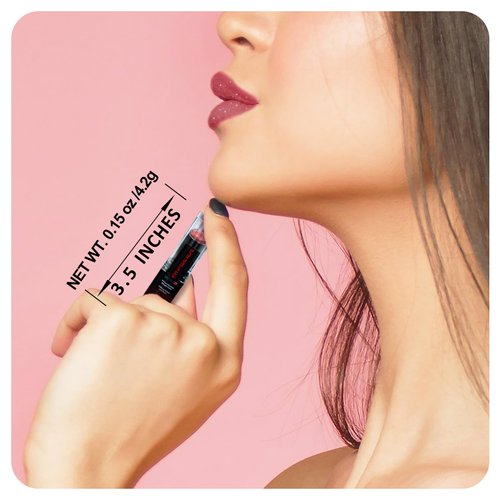 Yopela 10 Pack Tinted Lip Balm With Glitter Powder Tinted Chapstick - Moisturizing, Soothing, and Repairing Dry and Chapped Lips