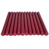 Sealing Wax Rod Sparkles Blood Red for Standard Size Glue Gun - Pack of 12
