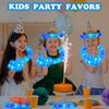 12 PCS Blue Glow Sticks Party Favors for Kids, Christmas Light Up Pop Tubes Party Favors for Toddlers, Party Goodie Bag Stocking Stuffer Fillers, Birthday Party Treats Prizes Toy Gifts for Boys Girl