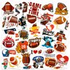350PCS Football Temporary Tattoos, American Football Tattoos Face Stickers for Kids Boy, Football Themed Party Favors as Cheerleaders Team Players Gifts