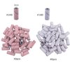 MZCMSL Small Sanding Bands 240 180 Grit for Nail Drill, 80pcs Nail Sanding Bands with 3mm Mandrel Bit for Acrylic Nails Cuticle Nail Prep(240#180#)