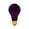 BLACK LIGHT 75 WATTS A19 UV LIGHT BULB LONG LIFE BLACK LIGHT BULB