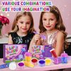 Lip Gloss Making Kit, JCOOS 41PCS Kids Lip Gloss for Girls lip Gloss Kit, Fun Diy Lip Gloss Making Kit Lip Gloss Making Supplies for Beginner, Lip Gloss Set Teen Girl Gifts Trendy Stuff Gifts for Kids