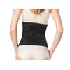 GOEGE Waist Trimmer Belt- Breathable Postpartum Postnatal Recoery Materinty Support Belt Post Pregnancy After Birth,Pregnancy Belly Band Abdominal Binder,Black,Size M