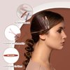 Giantree 20 Pcs Snap Hair Clips for Women, Metal Hair Barrettes Non-Slip 2.5" Hair Snap Clips for Women Thick and Thin Fine Hair (10 colors)
