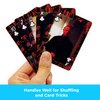 AQUARIUS Halloween 2 Playing Cards - Halloween 2 Themed Deck of Cards for Your Favorite Card Games - Officially Licensed Halloween Merchandise & Collectibles, Black, Red, 2.5 x 3.5 (52854)