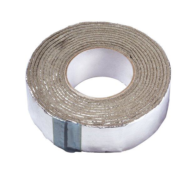 THERMWELL PRODUCTS Frost King FV15 Foam and Foil Pipe Insulation, 15', 2"x 1/8" x 15ft, Silver