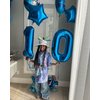 Navy Blue Number 10 Balloon 40 inch, 10 Number Balloons, 10th Navy Blue Birthday Decorations, 10 Year Old Girls Boys Blue Party Supplies