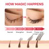 Lash Serum for Eyelash Growth: Advanced Formula for Thicker, Longer, Fuller Lashes with Natural Volume, 0.17 Fl Oz (5mL)