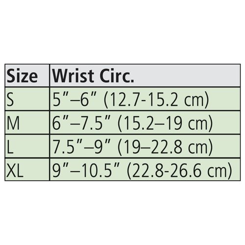 Lohmann&Rauscher 67041 Wrist Brace for Sprains, Left, Medium