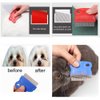 2 Pcs Cat Combs Dogs Grooming Combs Tear Stain Remover, Effectively Removes Crust, Loose Hair, Eye Stain on Pet(Random Color)