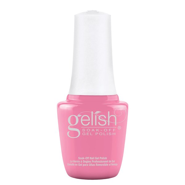 Gelish Mini Spring Pure Beauty Collection (Bed Of Petals), Hot Pink Gel Nail Polish, Pastel Gel Nail Polish, 3 ounce