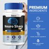 (2 Pack) Neuro Sharp Brain Supplement, NeuroSharp Capsules Memory and Focus Premium All Natural Nootropic Blend Advanced Support, Neuro Sharpe Brain Booster Pills Cognitive Function (120 Capsules)