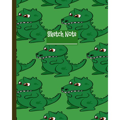 Dinosaur Primary Composition Sketch Notebook With Picture Space On top: Activity Book For Kids 3 to 5 years K2 & 3 Half Ruled Draw And Write Story ... Girls Back To School Supplies Home Schooling