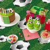 4 Pack Soccer Party Tablecloth Soccer Table Cloth Soccer Rectangular Plastic Table Cover Sports Theme Party Table Covers Soccer Birthday Decorations Soccer Theme Birthday Party Supplies 86 x 51 Inch